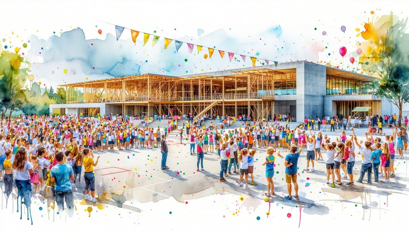 richtfest wolfgang-borchert-gymnasium