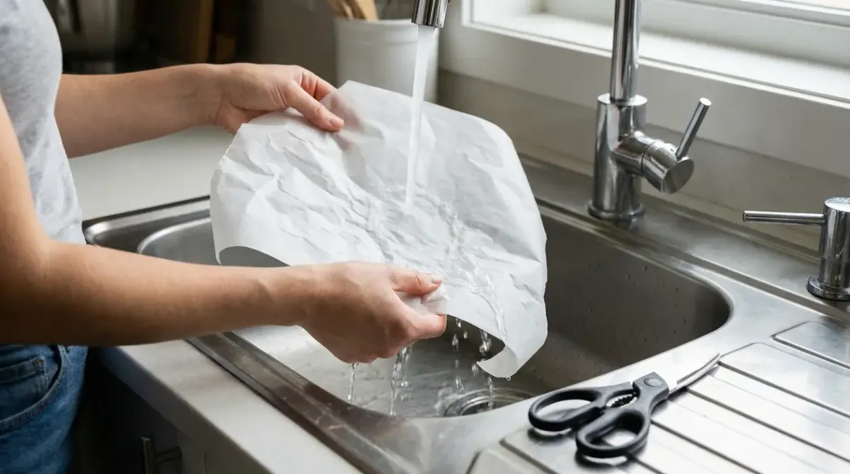 Warum Köche weltweit Backpapier vor dem Gebrauch anfeuchten